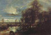 Peter Paul Rubens Sunset Landscape with a Sbepberd and his Flock (mk01) oil painting picture wholesale